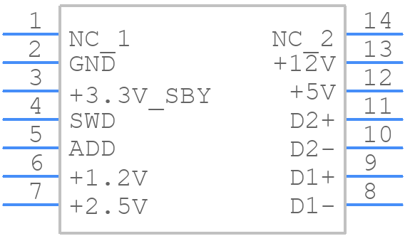 LM40CIMT - Texas Instruments - PCB symbol