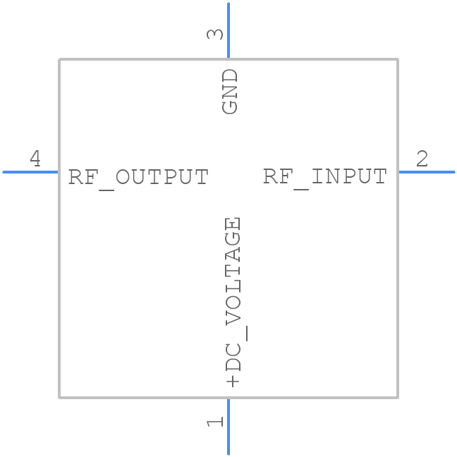 SM7302 - AMPLIFONIX - PCB symbol
