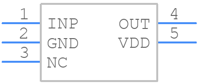 MIC834BM5 - Microchip - PCB symbol