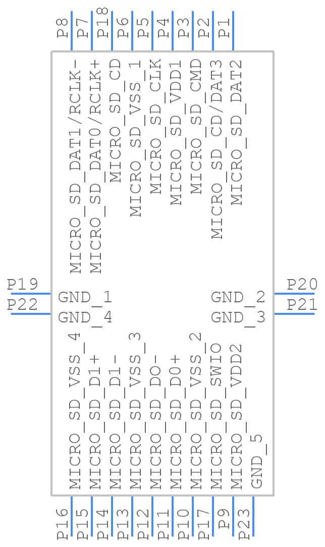 MSD7-1-A - Same Sky - PCB symbol