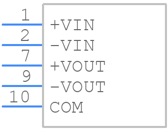 IA1212S-2W - Evisun - PCB symbol