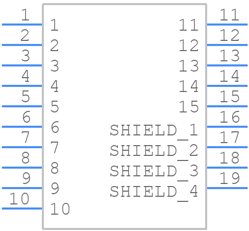 183-015-113R571 - NorComp - PCB symbol