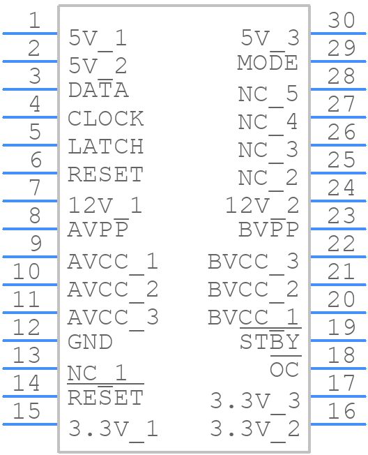 TPS2216DBG4 - Texas Instruments - PCB symbol