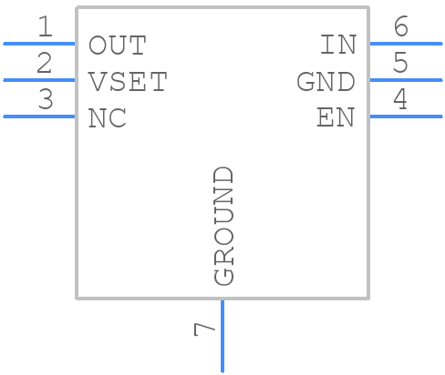 TPS728185315DRVR - Texas Instruments - PCB symbol