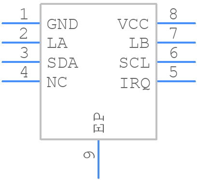 NBT2000A8K0T4USON8XTMA5 - Infineon - PCB symbol