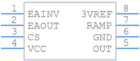 UC3572N - Texas Instruments - PCB symbol