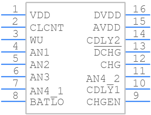 UCC3957M-3G4 - Texas Instruments - PCB symbol