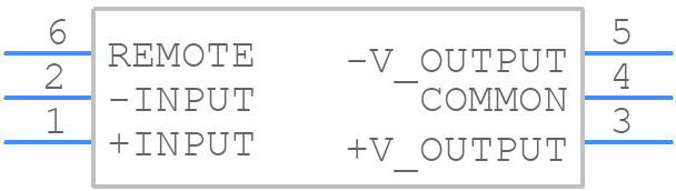EC5SBW-24D12 - Cincon - PCB symbol