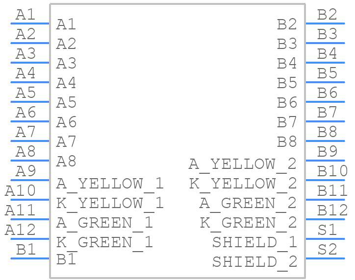 2496701-2 - TE Connectivity - PCB symbol