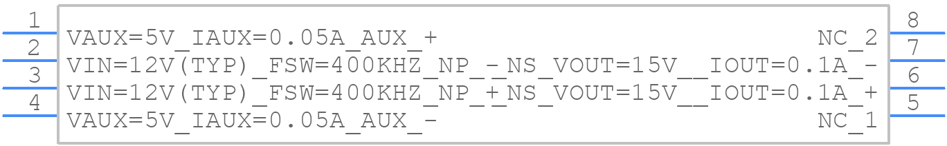 CEER117-AX05-15-007 - Sumida - PCB symbol