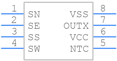 NCV7192D0R2G - onsemi - PCB symbol