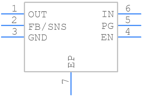 NCV8189CMTW120TAG - onsemi - PCB symbol