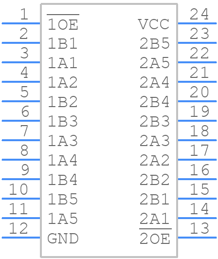 CBT3384PW,112 - Nexperia - PCB symbol