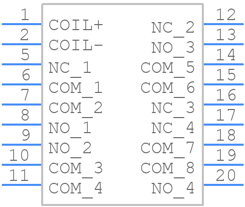 AG1071 - Panasonic - PCB symbol