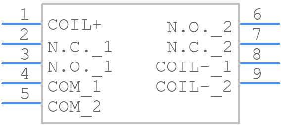 ADJ54048 - Panasonic - PCB symbol