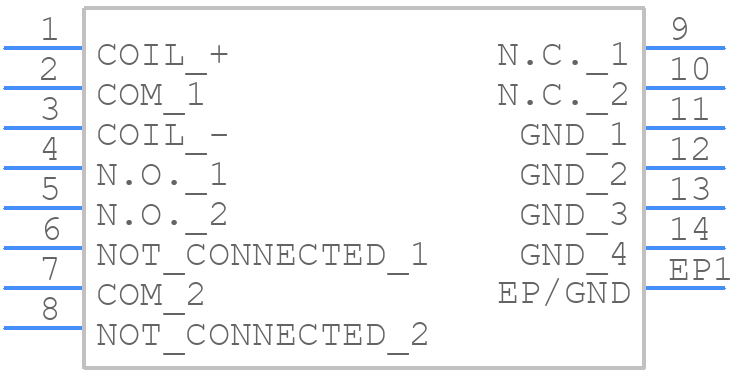 ARJ20A03X - Panasonic - PCB symbol