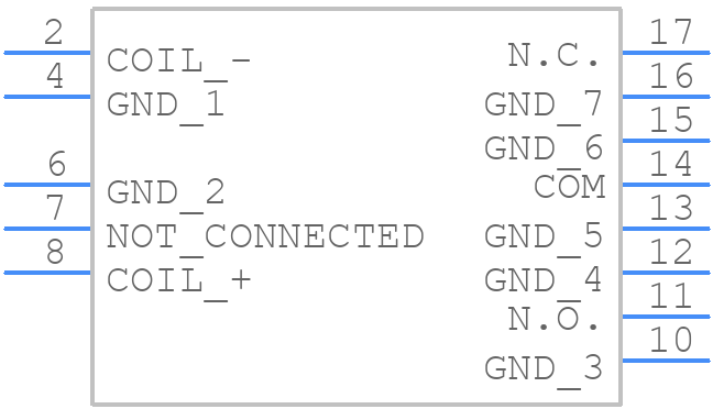 ARS14Y03X - Panasonic - PCB symbol