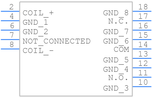 ARS15A03Z - Panasonic - PCB symbol