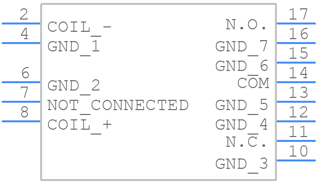ARS30Y09Z - Panasonic - PCB symbol