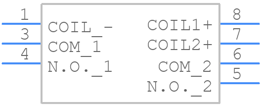 AW3222 - Panasonic - PCB symbol