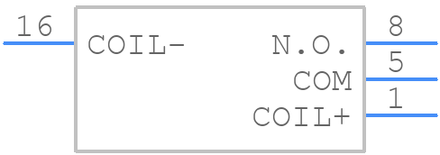 AGP2003 - Panasonic - PCB symbol