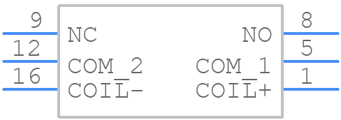 AGP2019F - Panasonic - PCB symbol