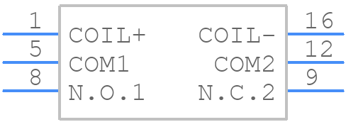 AGP2017F - Panasonic - PCB symbol