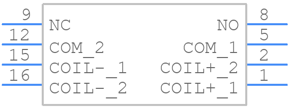 AGP2219F - Panasonic - PCB symbol