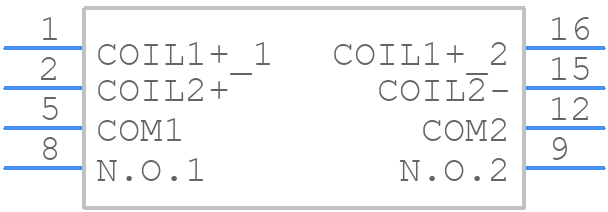 AGP2223 - Panasonic - PCB symbol