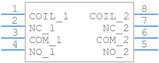 AJW7219 - Panasonic - PCB symbol