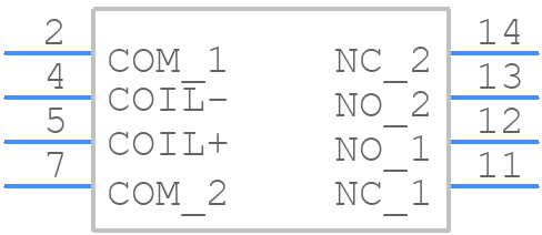 AW8818 - Panasonic - PCB symbol