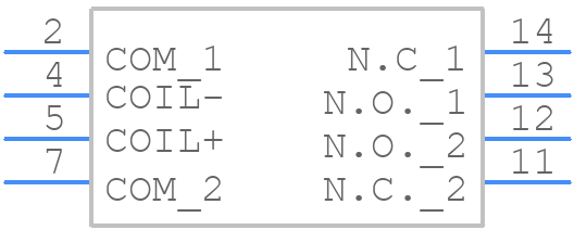 AW8810 - Panasonic - PCB symbol