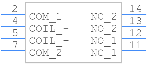 AW8411 - Panasonic - PCB symbol