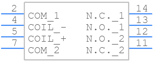 AW8418 - Panasonic - PCB symbol