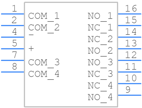 AW8841 - Panasonic - PCB symbol