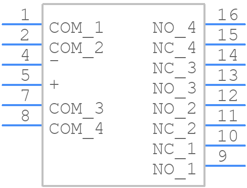 AW884960 - Panasonic - PCB symbol