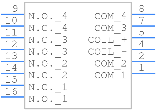 AW884460 - Panasonic - PCB symbol