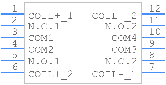 AG322260 - Panasonic - PCB symbol