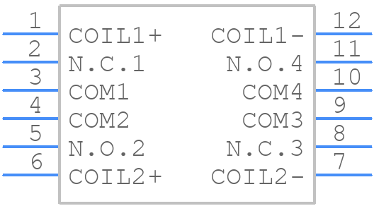 AG322760 - Panasonic - PCB symbol