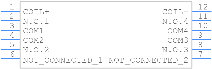 AG303260 - Panasonic - PCB symbol