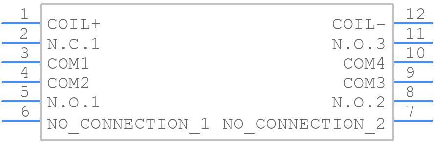 AG303460 - Panasonic - PCB symbol