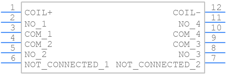 AG304960 - Panasonic - PCB symbol