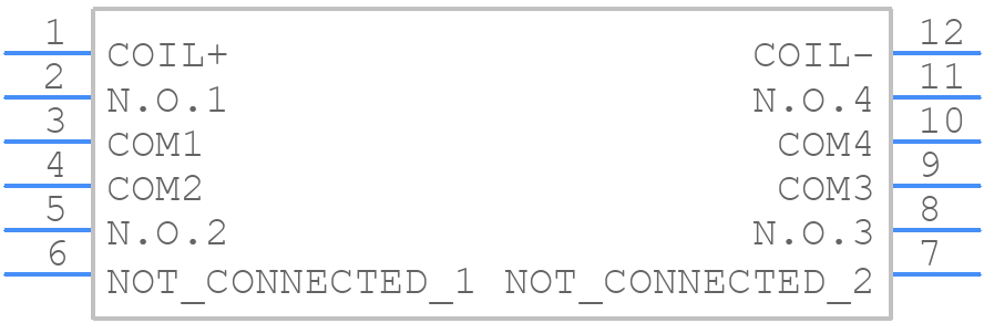 AG304160 - Panasonic - PCB symbol