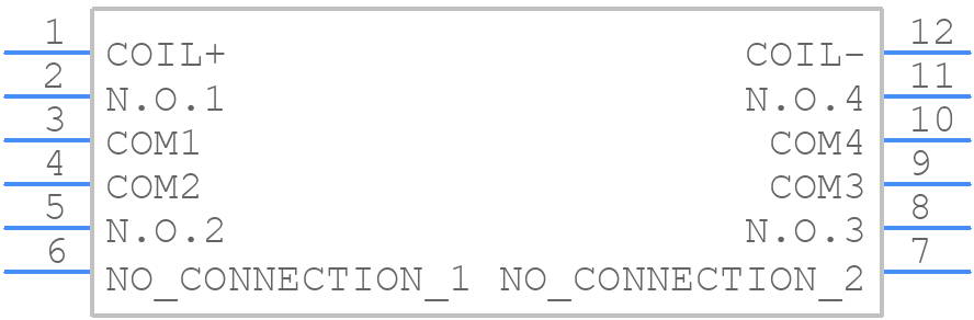 AG304760 - Panasonic - PCB symbol