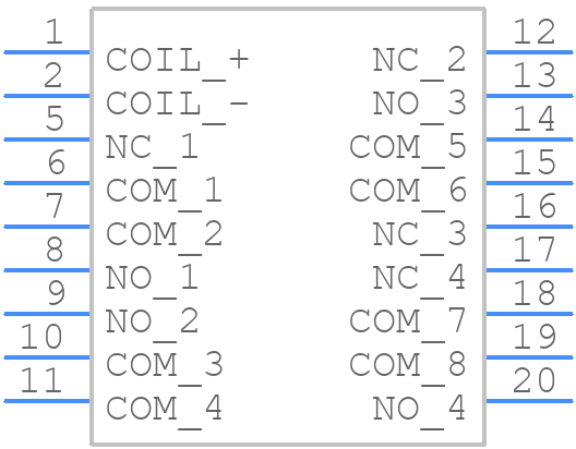 AG1072 - Panasonic - PCB symbol
