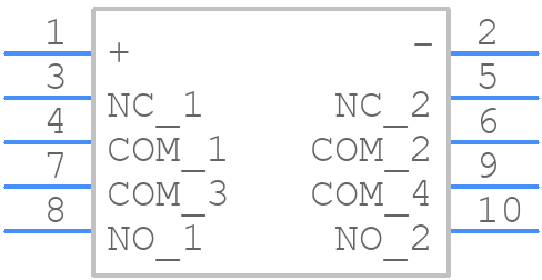 AG1S321 - Panasonic - PCB symbol