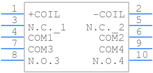 AG1S033 - Panasonic - PCB symbol