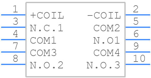 AG1S037 - Panasonic - PCB symbol