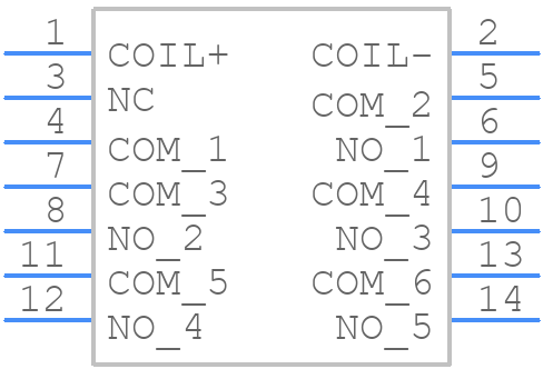AG1S052E - Panasonic - PCB symbol