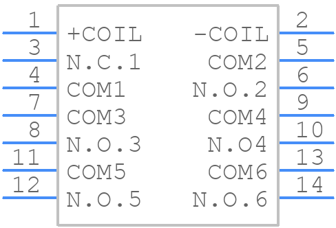 AG1S053 - Panasonic - PCB symbol